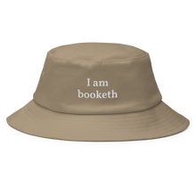 Load image into Gallery viewer, "I am booketh" Bucket Hat