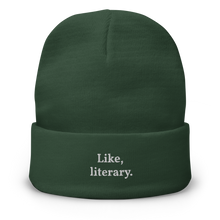 Load image into Gallery viewer, "Like, literary" Beanie